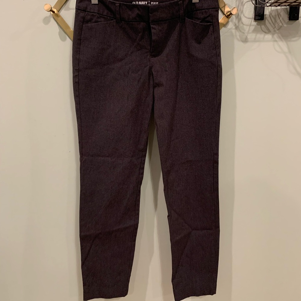 Charcoal old navy dress pant